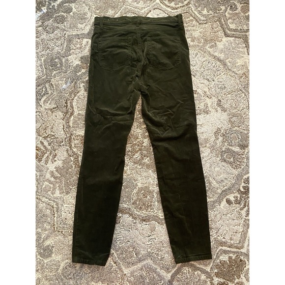 The Loft Women's Corduroy Hunter Green Skinny Size 29/8 Pants Business Casual - Picture 7 of 8